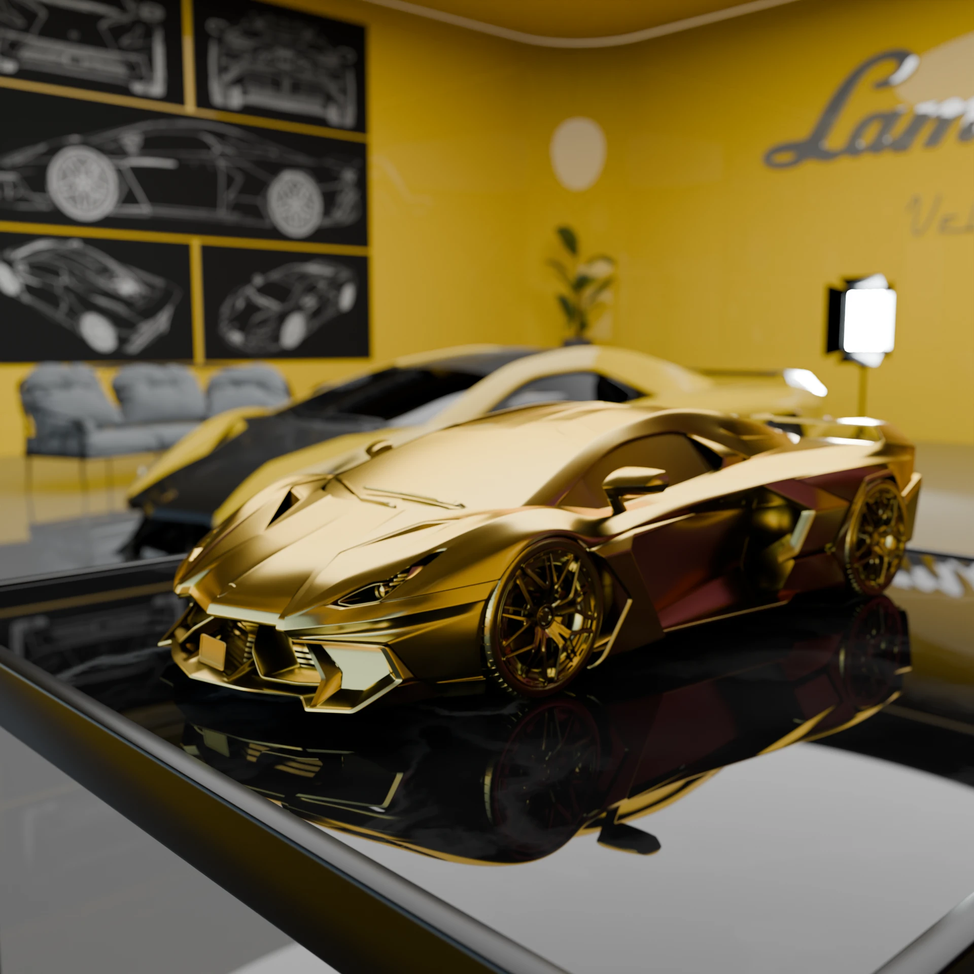 Lambo Concept render 2