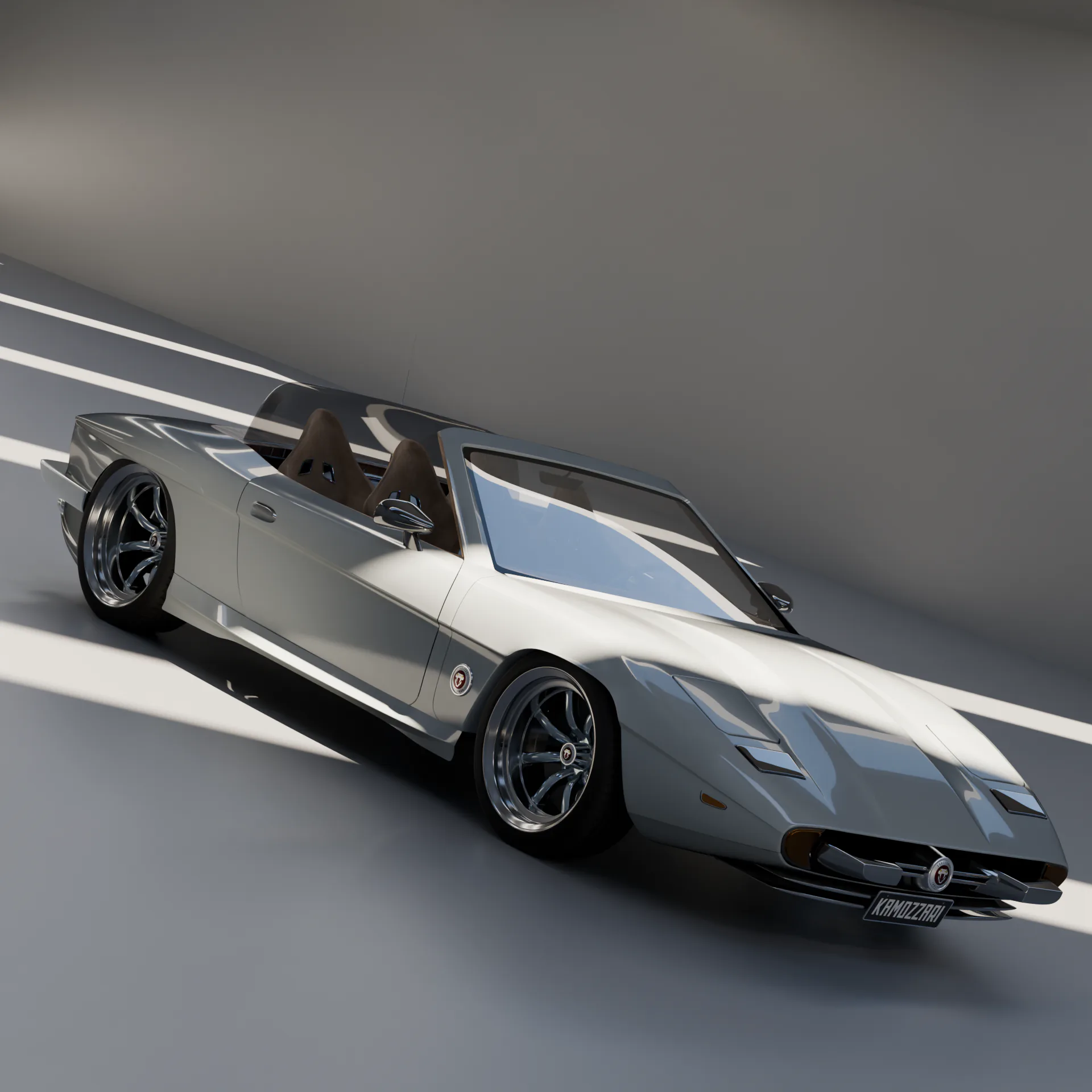 Custom Classic Cabriolet render 2