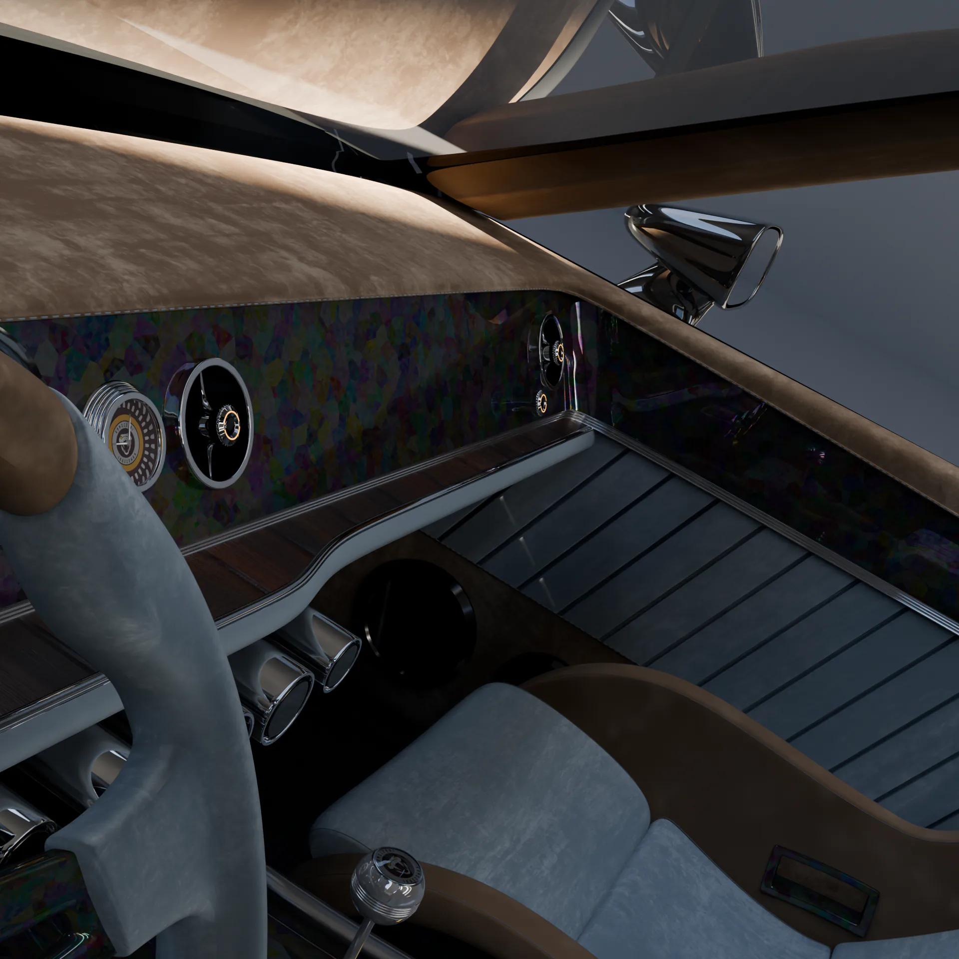 Custom Classic Cabriolet render 9